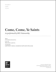 Come, Come, Ye Saints SSAATB choral sheet music cover Thumbnail